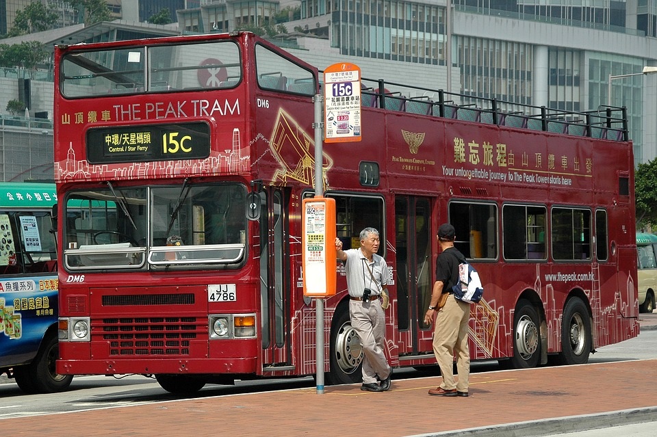 Obří autobus - Čína
